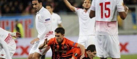 Europa League: Sahtior Donetsk - FC Sevilla 2-2, in prima mansa a semifinalelor